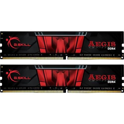 G.Skill Aegis PC-Arbeitsspeicher Kit DDR4 32 GB 2 x 16 GB Non-ECC 3200 MHz 288pin DIMM CL16-18-18-38 F4-3200C16D-32GIS