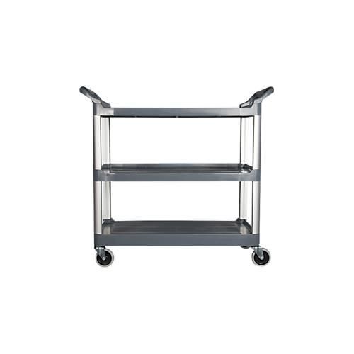 Rubbermaid X-TRA™ Mehrzweckwagen, offene Ausführung, bis 135 kg, schwarz