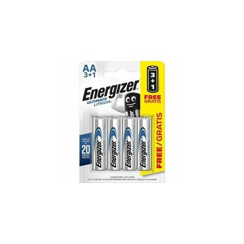 Energizer Batterie AA 3+1/4er Mignon