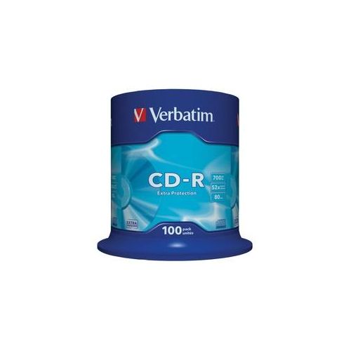 Verbatim CD R 80MIN 52X 700MB 100ER