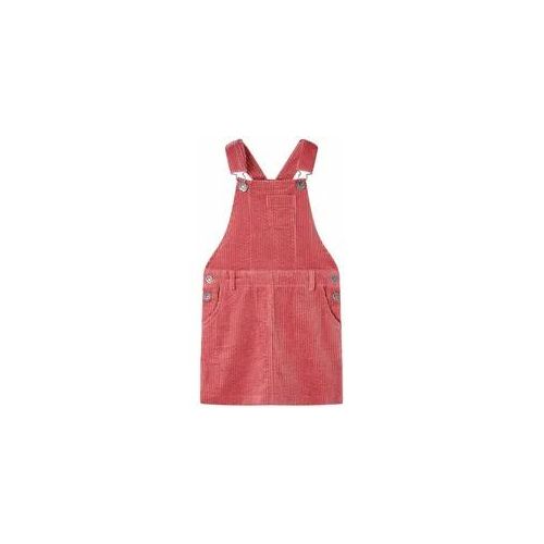 Kinder-Latzkleid Cord Rosa 116