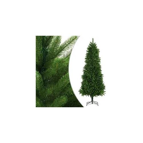 Künstlicher Weihnachtsbaum Naturgetreue Nadeln 240 cm Grün – Perfekt für Innen & Außen