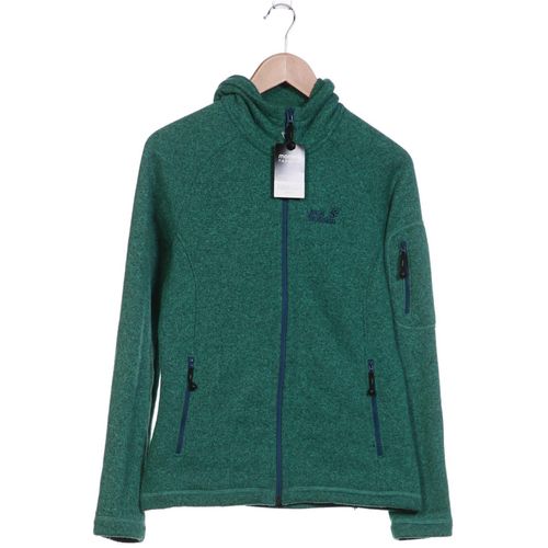 Jack Wolfskin Damen Kapuzenpullover, grün, Gr. 38