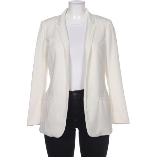 H&M Damen Blazer, cremeweiß, Gr. 44