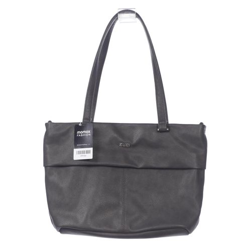 Zwei Damen Handtasche, grau, Gr.