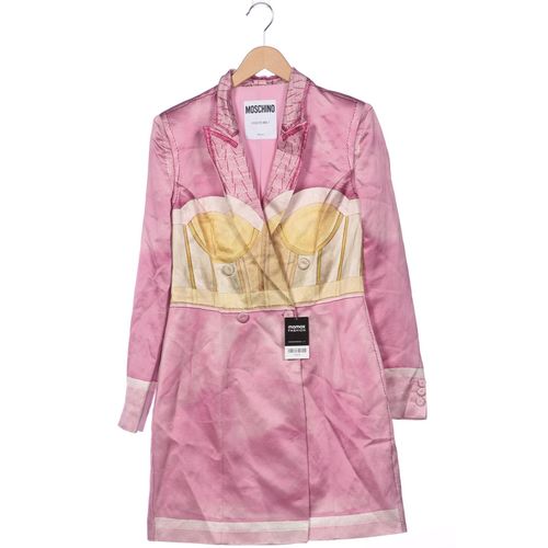 Moschino Damen Mantel, pink, Gr. 40