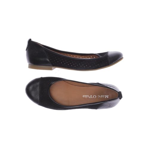 Marc O Polo Damen Ballerinas, schwarz, Gr. 37