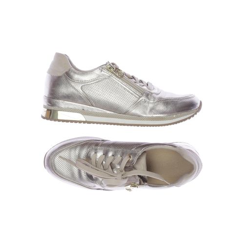 Marco Tozzi Damen Sneakers, gold, Gr. 39