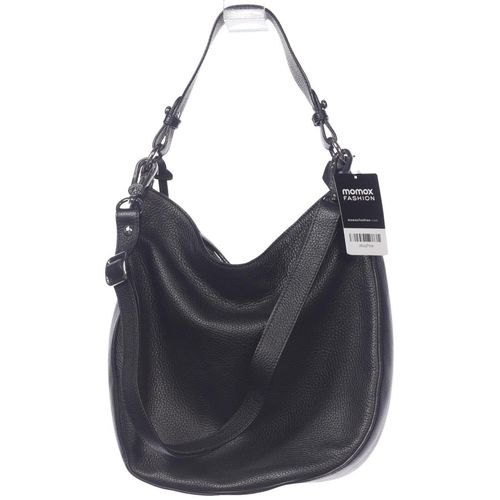 Abro Damen Handtasche, schwarz, Gr.