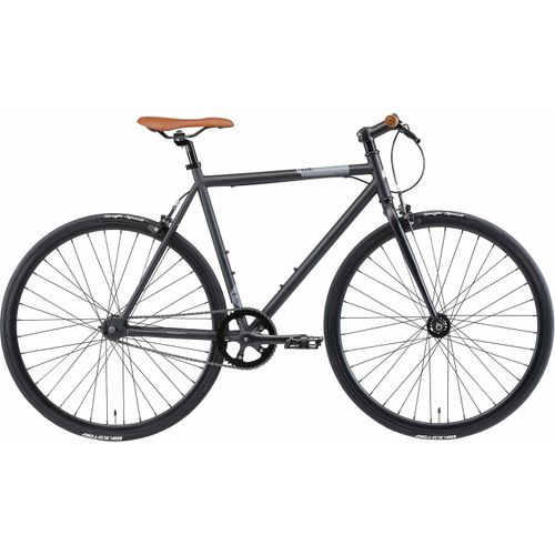 Singlespeed BIKESTAR Gr. 53, schwarz, Fahrräder, 53cm, 28 Zoll (71,12cm), für Damen und Herren