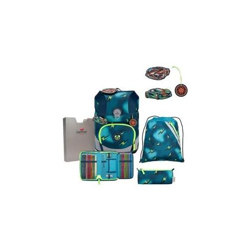 DerDieDas ErgoFlex Tiny Schulrucksack 5-teiliges Set Magic Light