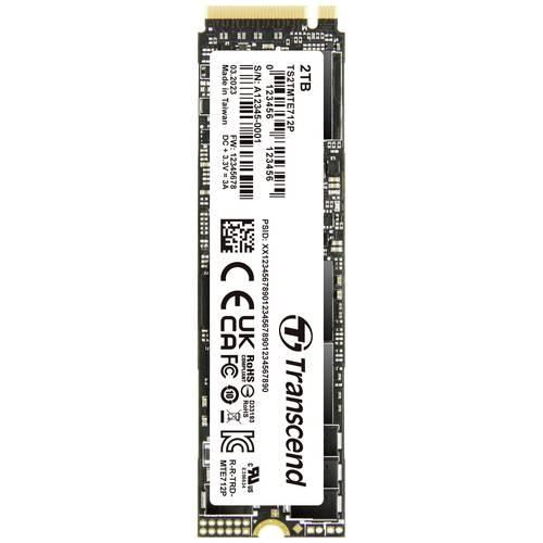 Transcend MTE712P 2 TB Interne M.2 PCIe NVMe SSD 2280 PCIe NVMe 4.0 x4 Industrial TS2TMTE712P