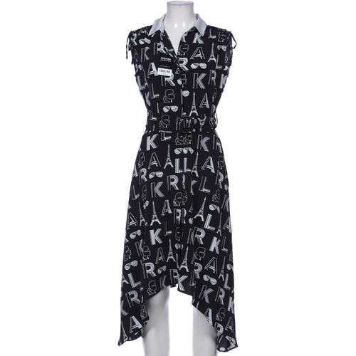 Karl Lagerfeld Damen Kleid, schwarz, Gr. 36