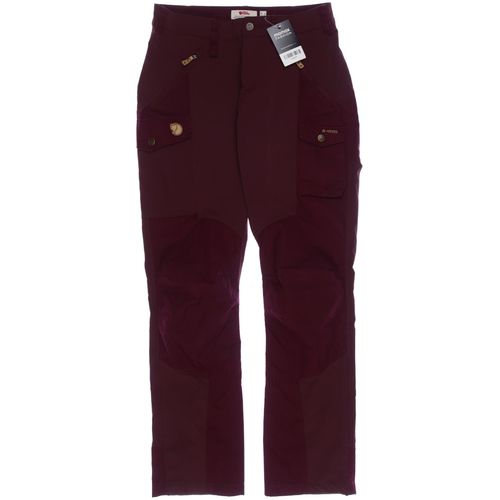 Fjällräven Damen Stoffhose, bordeaux, Gr. 27