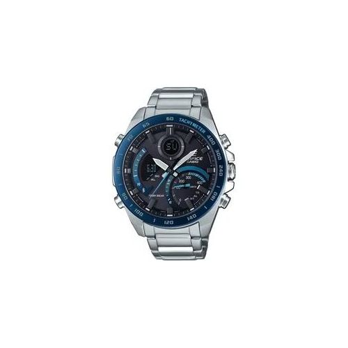 Smartwatch CASIO EDIFICE "ECB-900DB-1BER" Smartwatches silberfarben Smartwatch Solaruhr, Armbanduhr, Herrenuhr, Android, iOS, Stoppfunktion