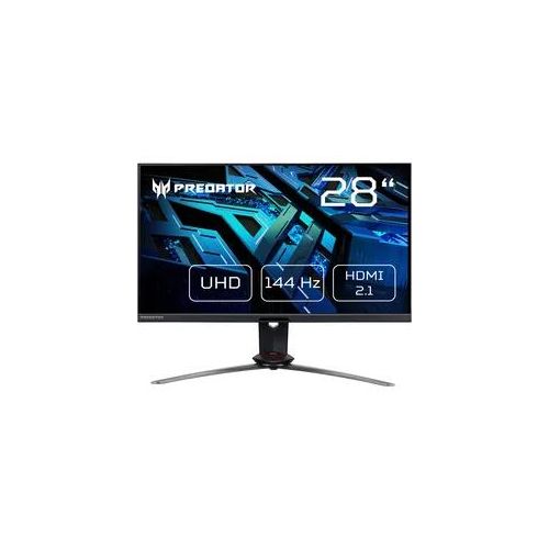 F (A bis G) ACER Gaming-LED-Monitor "Predator XB283K KV" Monitore schwarz