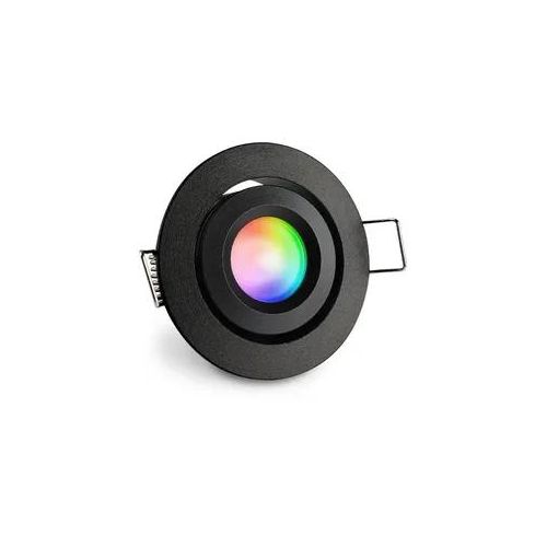 Einbaustrahler Mini schwenkbar Matera 3W IP44 durchverbindbar - Lichtfarbe: RGB+...