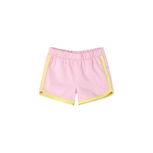 Kindershorts mit Besatz Knallrosa 92