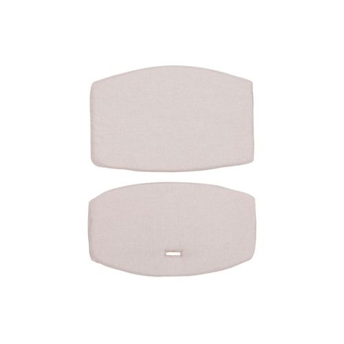 Chipolino Kinder-Kissenset Hochstuhl 2-teiliges Sitzeinlagen-Set für Holz-Stühle beige