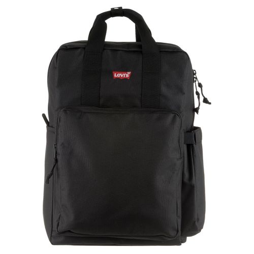 Cityrucksack LEVI'S Gr. B/H/T: 27cm x 45cm x 14cm, schwarz Rucksäcke Freizeitrucksack, Schulrucksack, Arbeitsrucksack