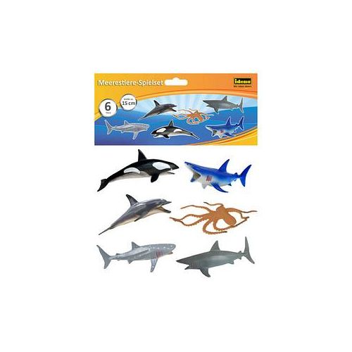 Idena P09810B/06B Meerestiere Spielfiguren-Set