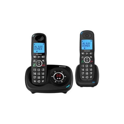 Alcatel XL595B Voice Duo Schnurloses Telefon schwarz