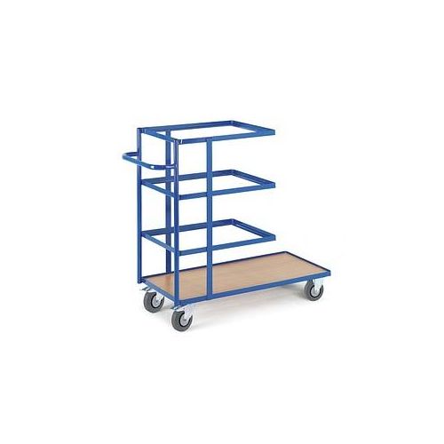 Rollcart Kommissionierwagen 08-7710 blau 47,0 x 104,0/63,0 x 106,0 cm