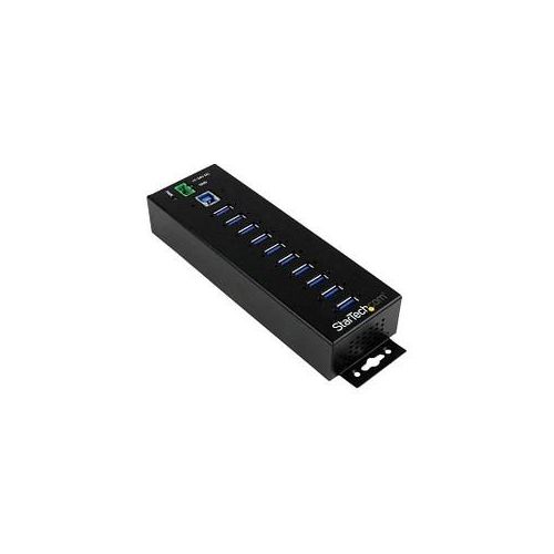 StarTech.com USB-Hub 10-fach schwarz