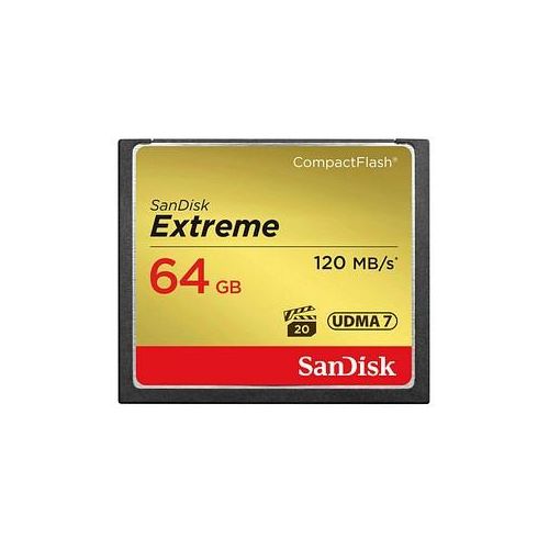 SanDisk Speicherkarte CompactFlash Card Extreme 64 GB