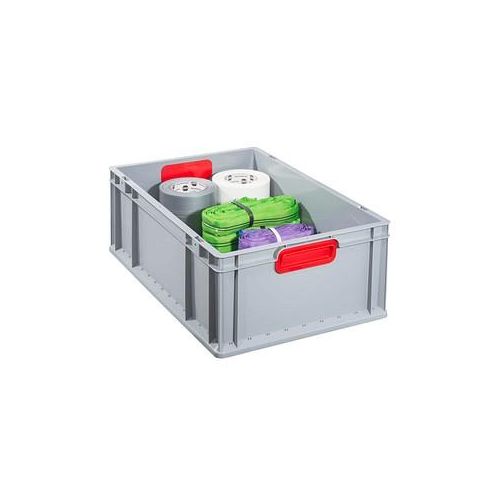 Allit ProfiPlus Eurobox grau, rot 40,0 x 60,0 x 22,0 cm