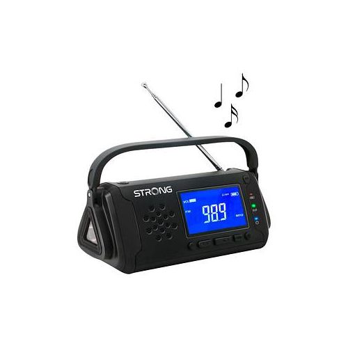 STRONG EPR1500 Kurbelradio schwarz