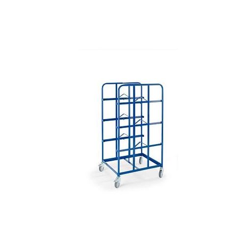 Rollcart Kommissionierwagen 16-4410 blau 2 x 41,0 x 2 x 61,0 x 152,0 cm