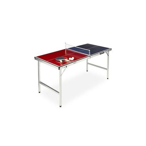relaxdays Tischtennisplatte mehrfarbig