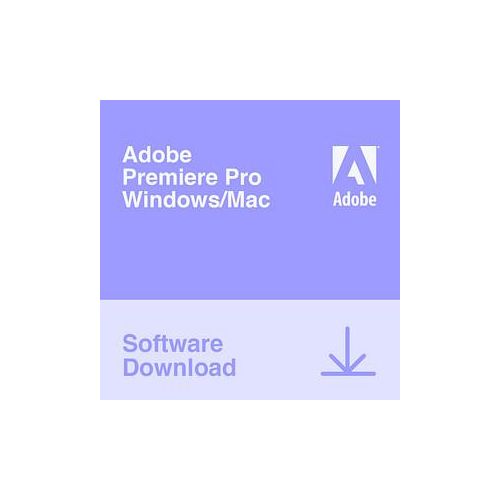 Adobe Adobe Premiere Pro Windows/Mac Software Vollversion (Download-Link)