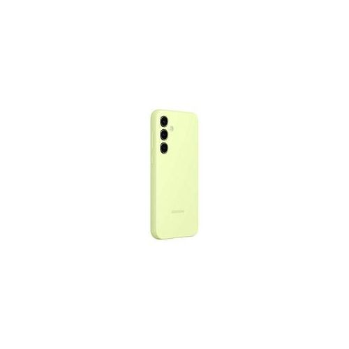 SAMSUNG Silicone Case Handy-Cover für SAMSUNG Galaxy A35 grün