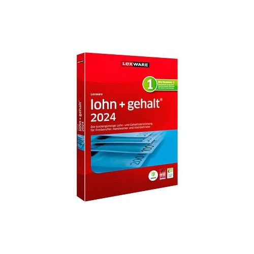 LEXWARE lohn+gehalt 2024 Software Vollversion (PKC)