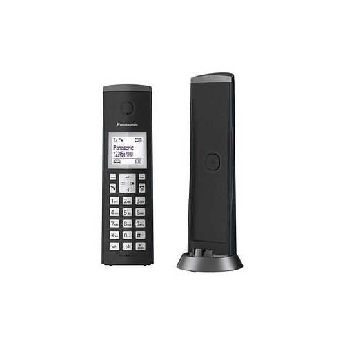 Panasonic KX-TGK220GM Schnurloses Telefon mit Anrufbeantworter schwarz-matt