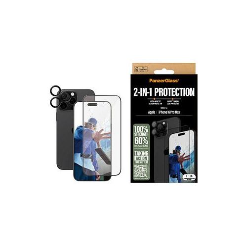 PanzerGlass™ 2-in-1 Schutz-Set für Apple iPhone 16 Pro Max