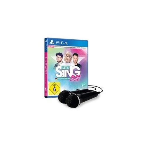 Let's Sing 2022 mit deutschen Hits mit 2 Mikros - PS4