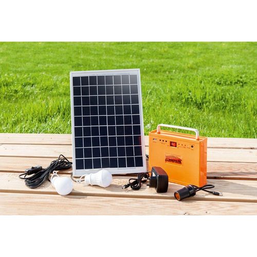 Portables Solar-Komplett Set