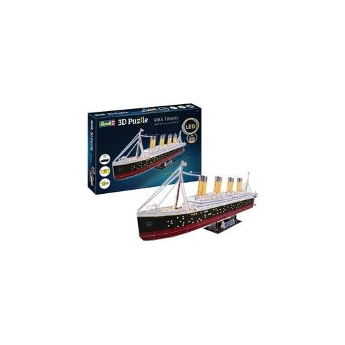 3D-Puzzle REVELL "RMS Titanic LED" Puzzles bunt Kinder