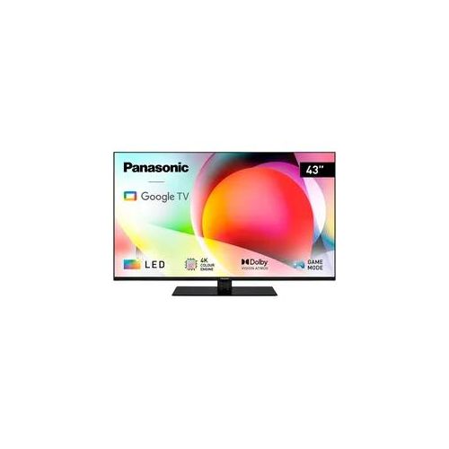 F (A bis G) PANASONIC LED-Fernseher "TN-43W70AEZ" Fernseher Gr. 43, schwarz