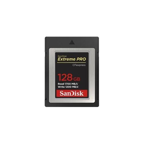 SanDisk 128GB CFexpress Extreme PRO Typ B, 1700/1200 MB/s