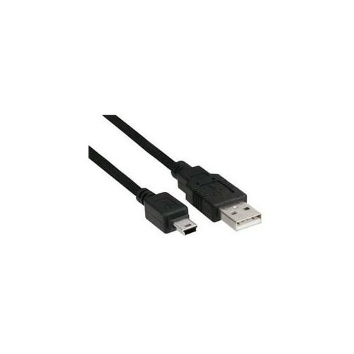 Inline Mini-USB-USB A an Mini ST 1m