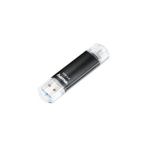 Hama USB-Stick Laeta Twin 32GB USB 3.0 40MB/s schwarz