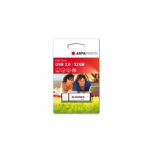 AGFA USB-Stick 32GB, USB 2.0 silber