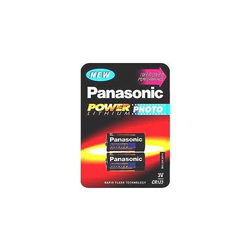 Panasonic Lithium Batterie CR123A 2er