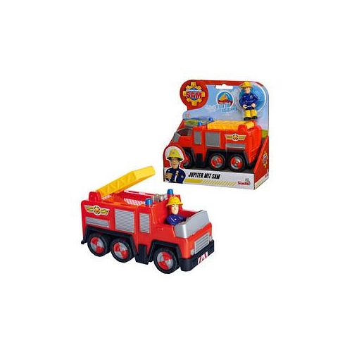 Simba Feuerwehrmann Sam Feuerwehrwagen Jupiter mit Sam Figur 109252505 Spielzeugauto