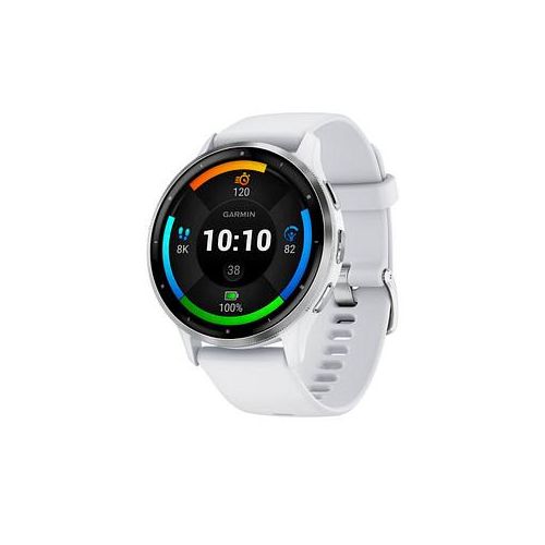 GARMIN Venu 3 Smartwatch steinweiß, silber