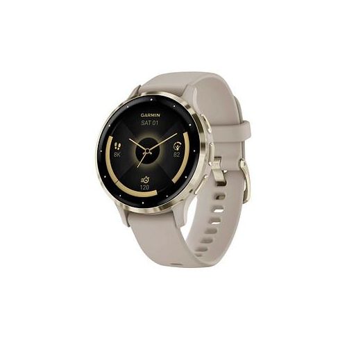 GARMIN Venu 3S Smartwatch french grey, softgold